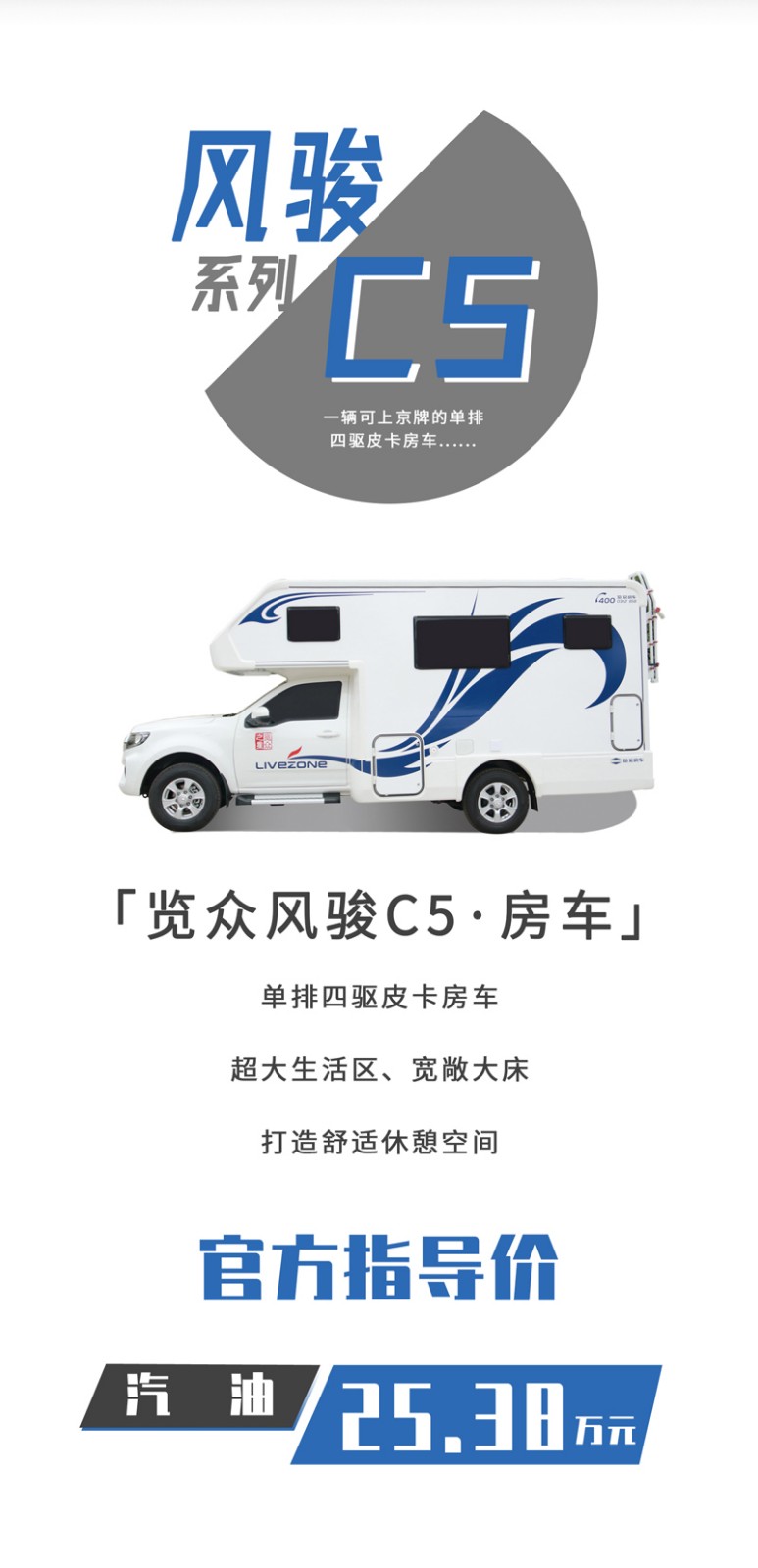 這樣的汽油四驅(qū)房車，還能上京牌